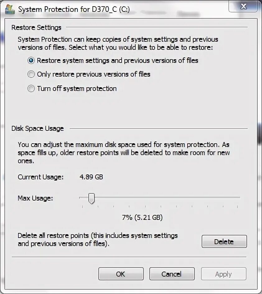 Previous versions. Previous versions