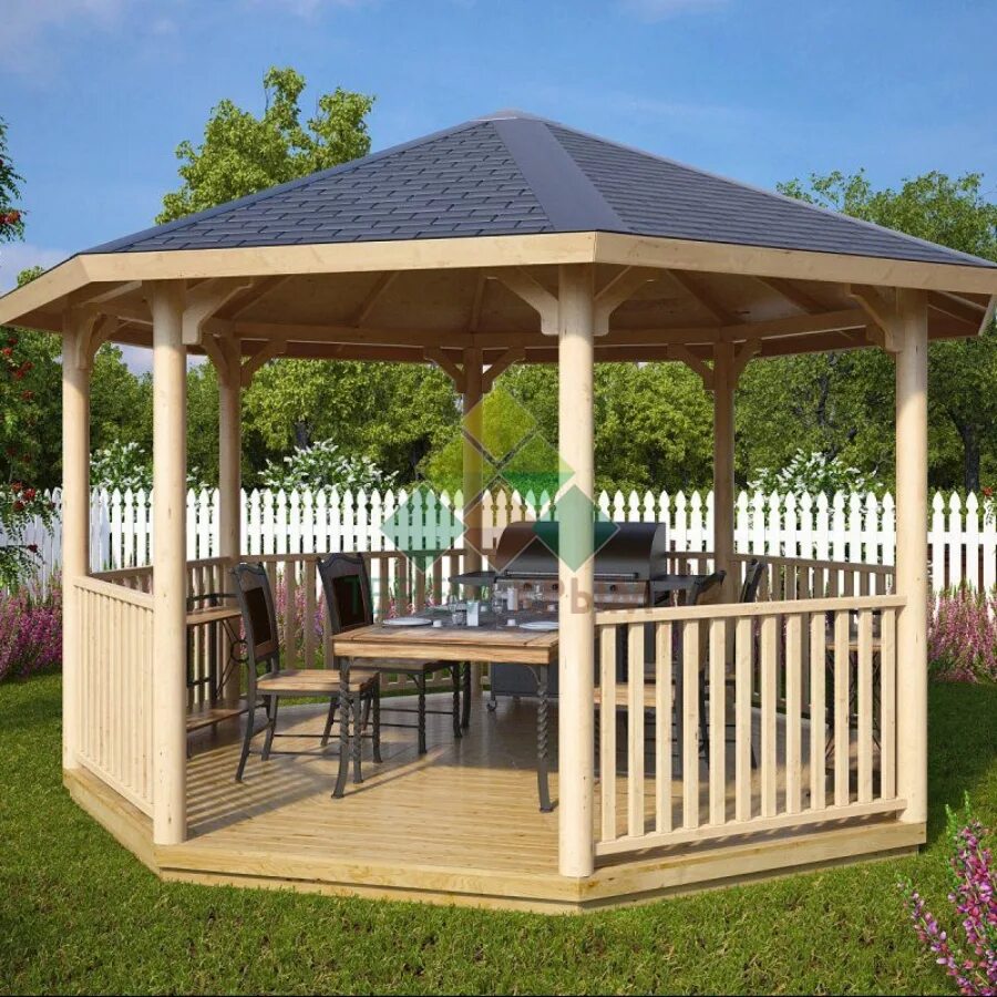 Готовые беседки купить недорого. Wooden Gazebo беседки. Беседка брусовая Gazebos. Шестигранной садовой беседки du183. Беседка Аркона.