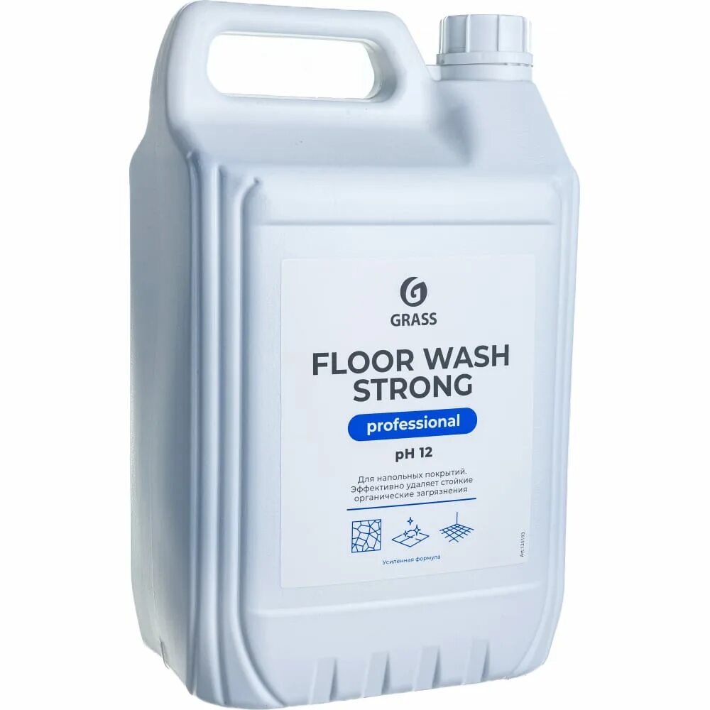 "Floor Wash strong" (канистра 5,6 кг). Щелочное средство для мытья пола "Floor Wash strong" (канистра 21 кг). Floor Wash strong 5 л., средство для мытья полов grass. Моющее средство Floor Wash strong 5 кг. Щелочное средство для мытья