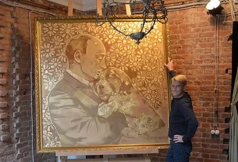 Эта картина подаренная ее