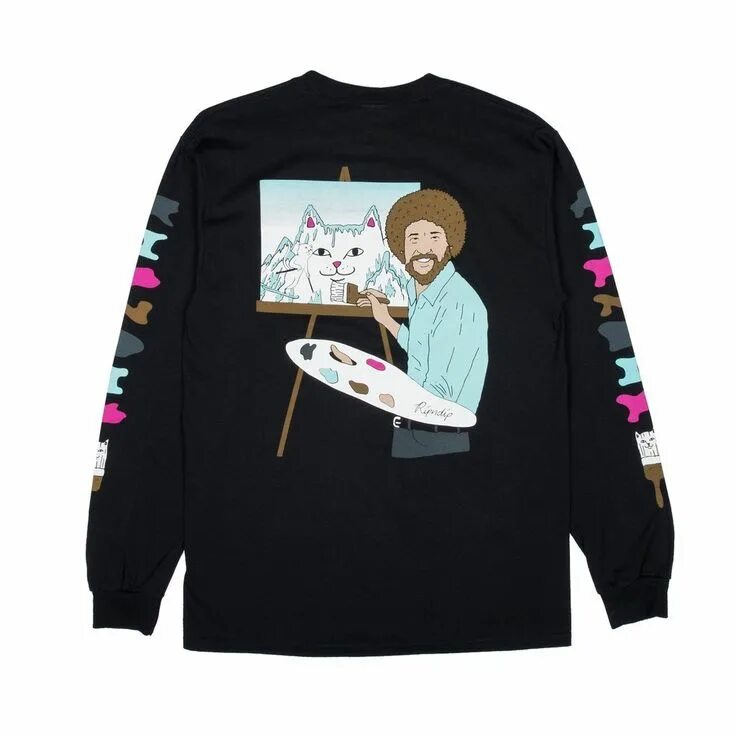 Swerve and a dip шаблон. Ripndip худи bob ross. rip n dip худи. лонгслив ripndip черный. ripndip лонгслив с художником.