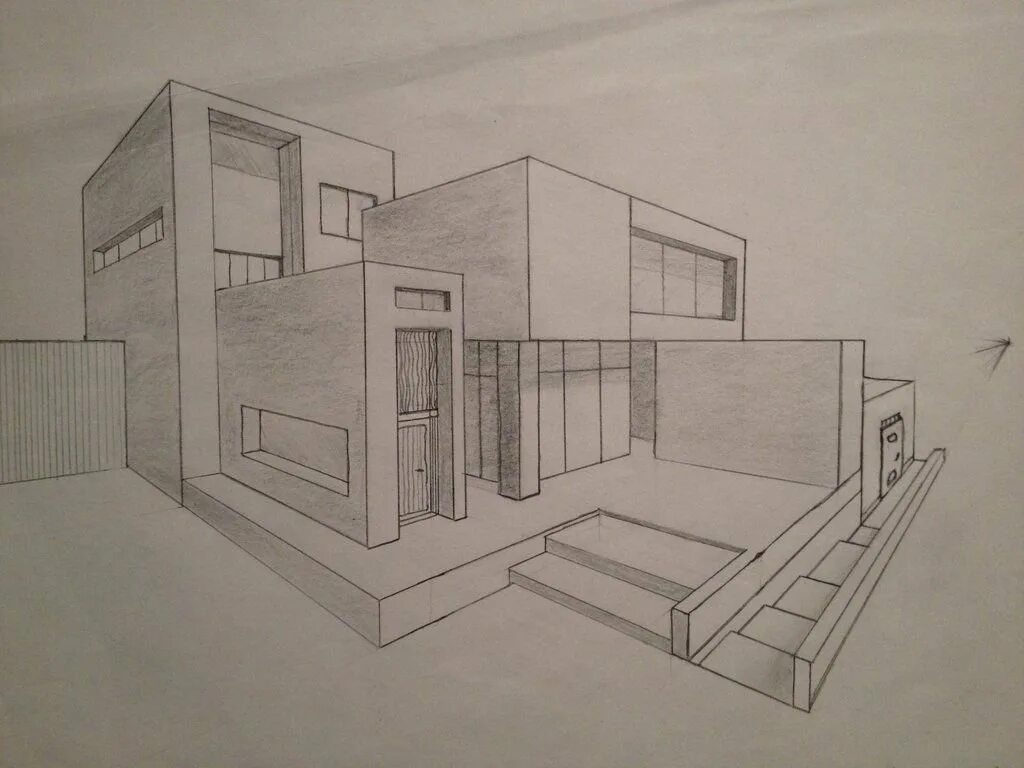 Клаузуры архитекторов футуризм. Эскиз здания. Здание в перспективе. Современный дом для рисования. Современные здания карандашом.