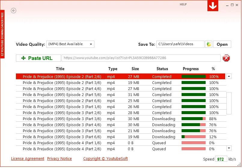 Playlist downloader