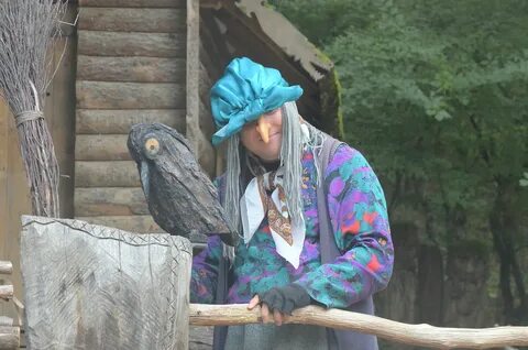 Баба яга в реальном мире
