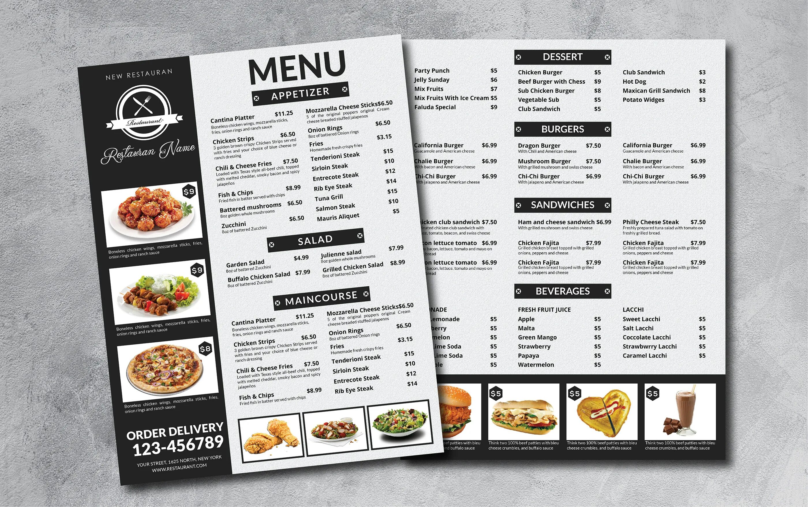 Дизайнерское меню для ресторана. Меню. Меню ресторана. Варианты меню для ресторана.