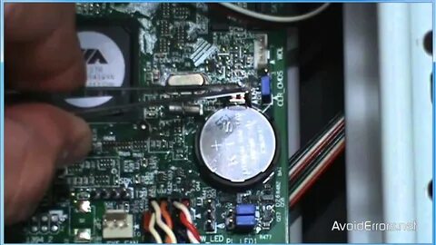 Чистка bios
