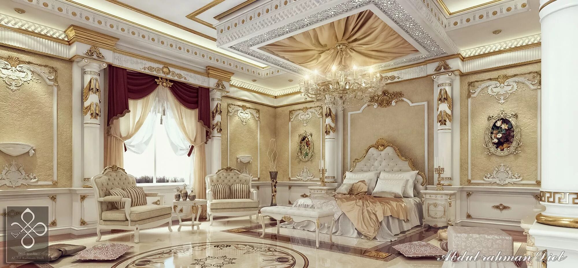 Королевский стиль в интерьере - 68 фото