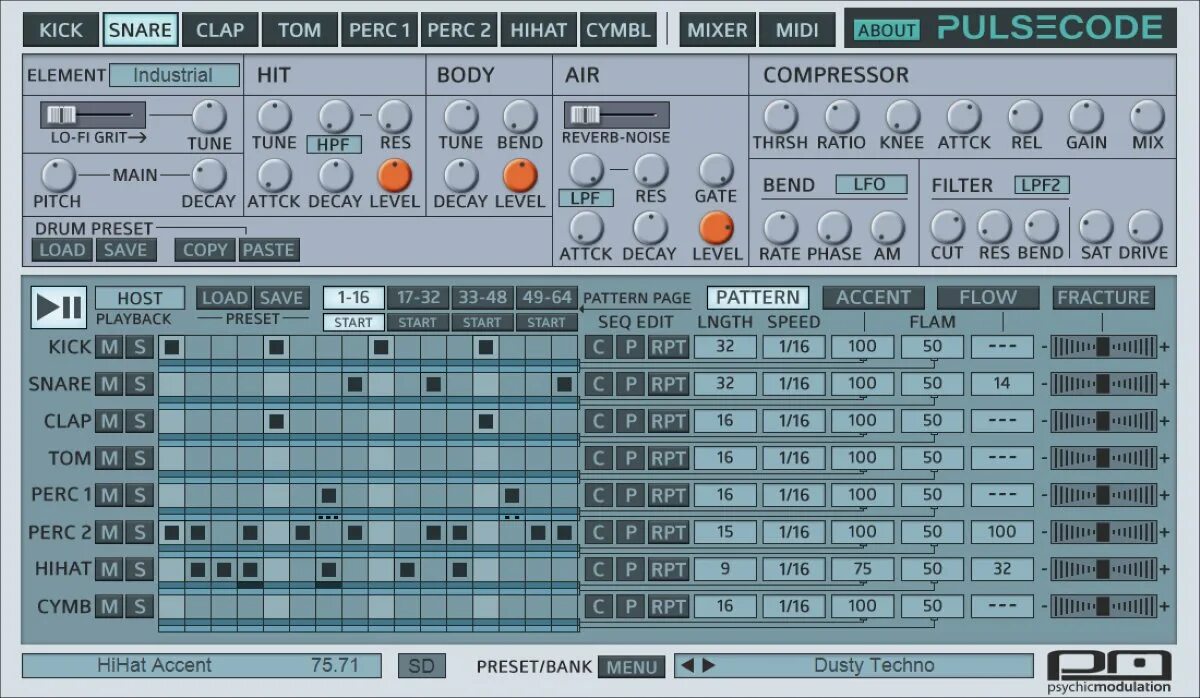 Load host. Плагины драм машины. Drum Machine VST. Lo-Fi Drum Notes.