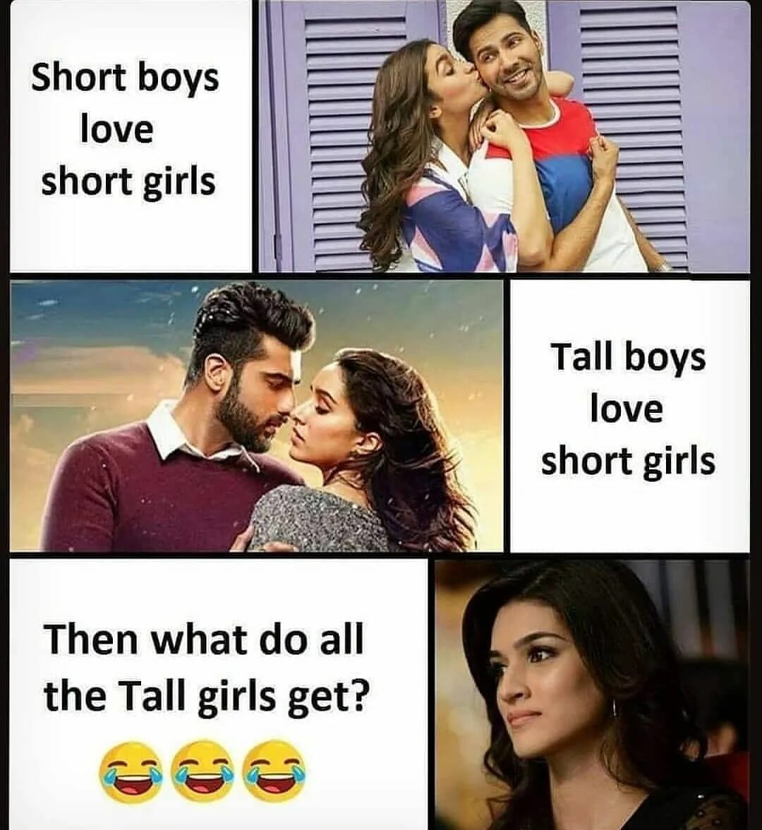 Tall and short meme. Short Love. Meme about lovers. What are good boys girls like?. Short memes