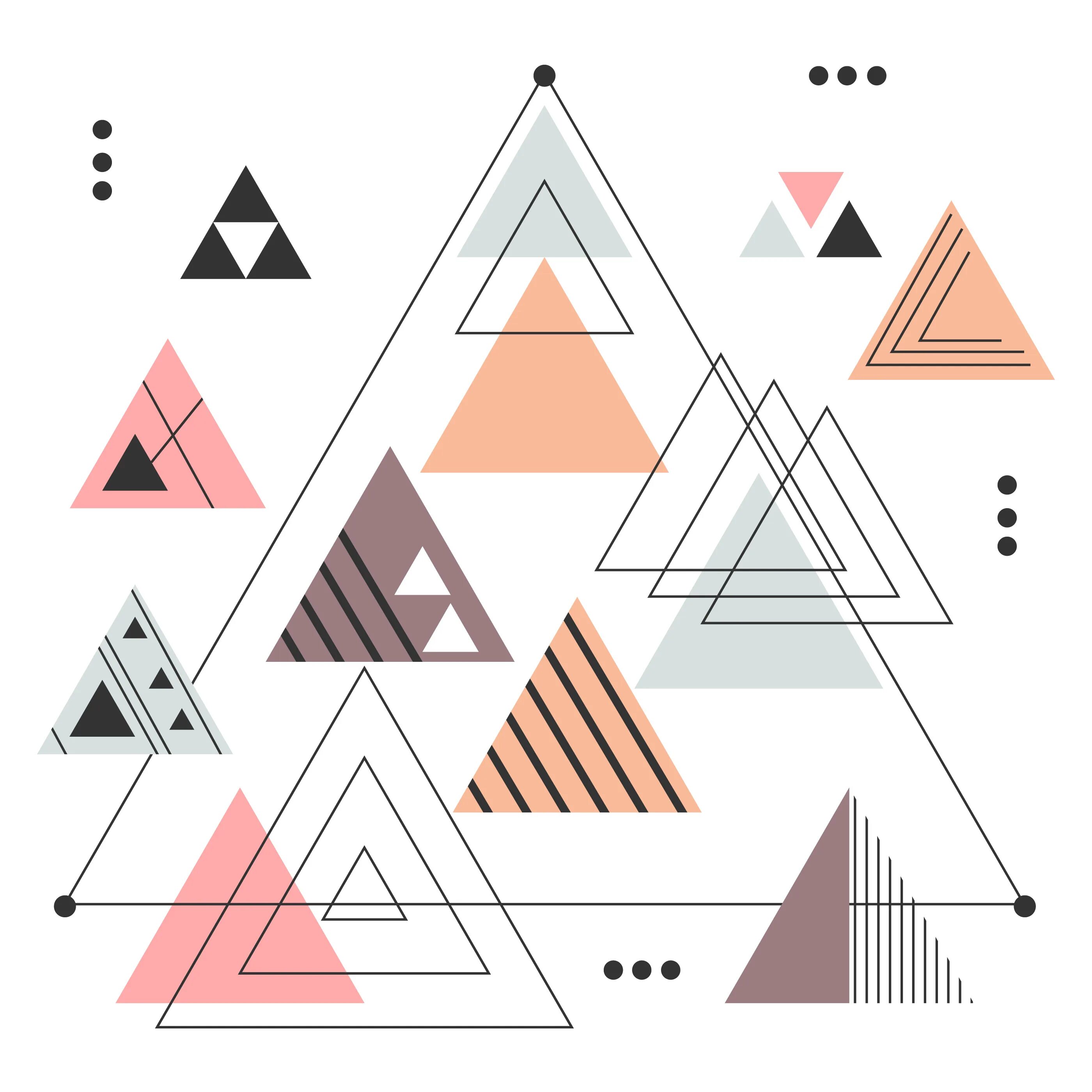 Геометрический рисунок треугольники. Векторные геометрические фигуры. Узор треугольники. Композиция из треугольников. Красивые геометрические фигуры.