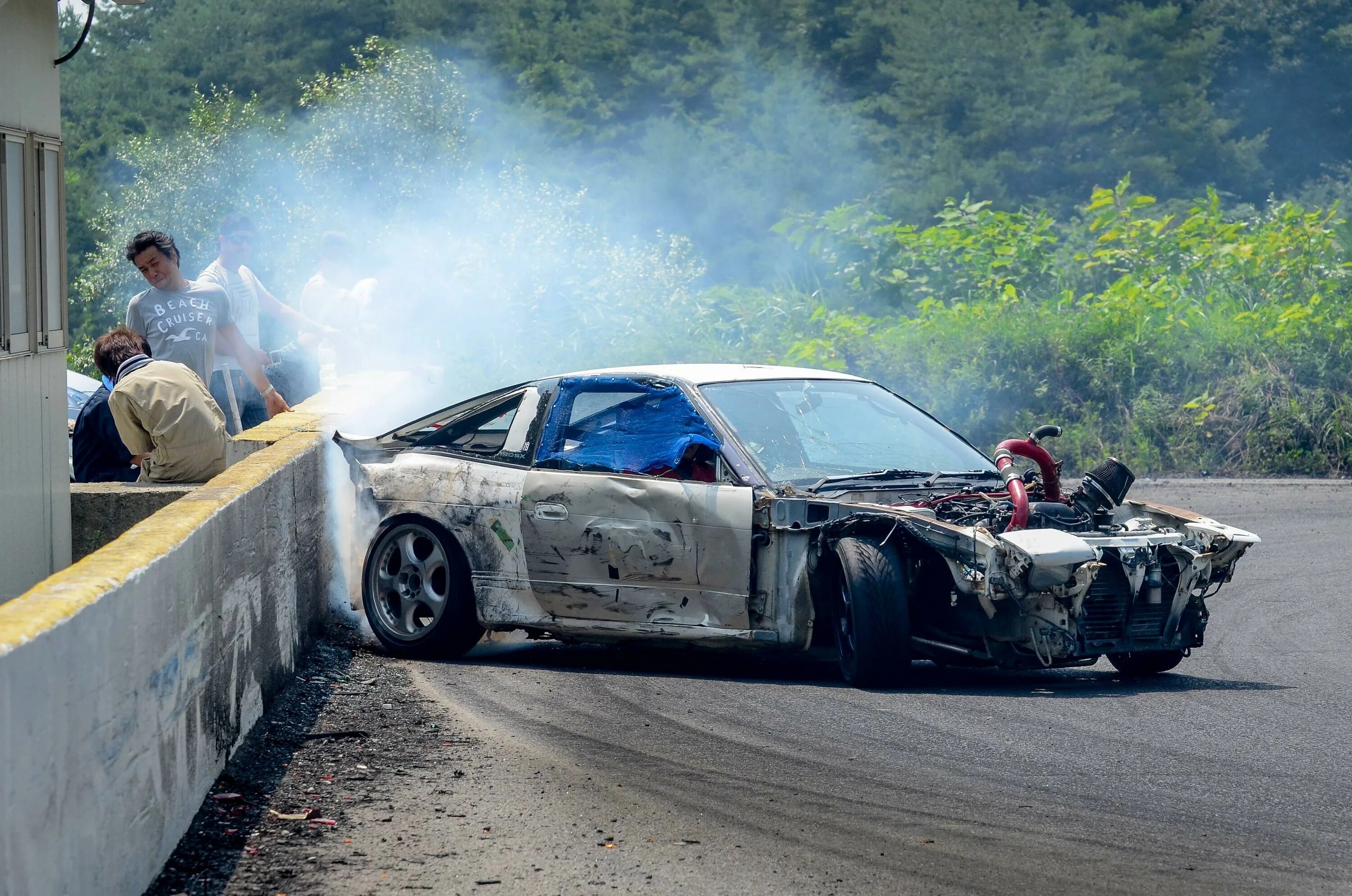 180sx crash. Nissan 180sx crash. Мисл дрифт. Разбитая дрифт машина.