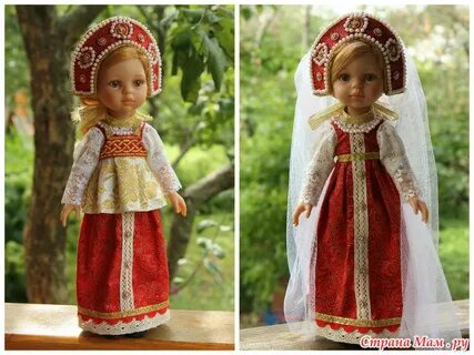 Сшить на куклу народный костюм