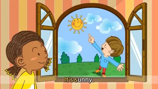 It`s Sunny. Английский its Sunny. It's Sunny. - Солнечно.. Sunny for Kids.