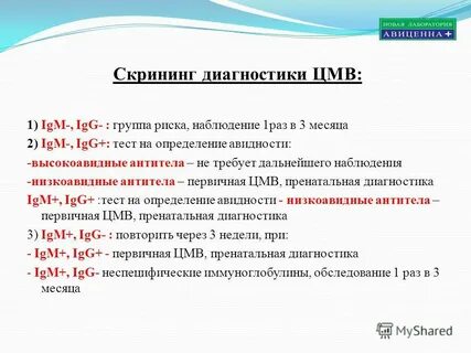 Авидность иммуноглобулина g