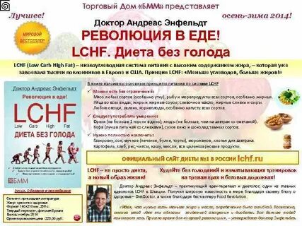 Диета lchf меню