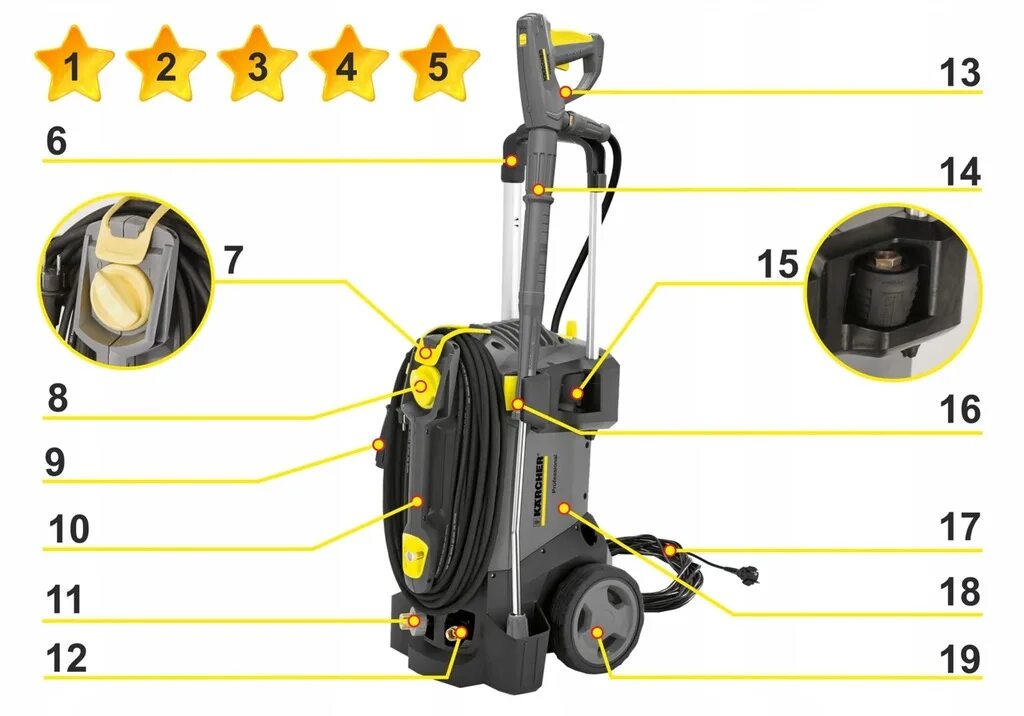 Karcher 5 15 c. Hd5/15c Кархер. Karcher professional HD 5/15 выключатель. Керхер HD 5/12. Микровключатель для Karcher HD 5/15 C.