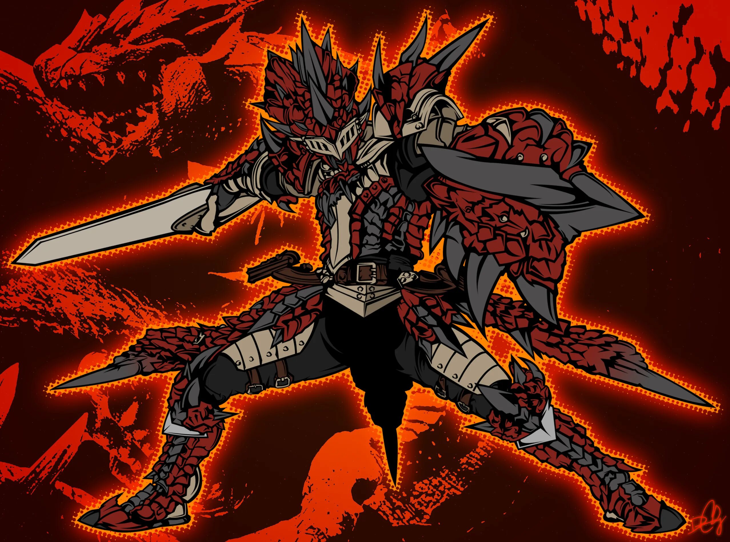 Мастер клинка раталос рейд. Monster Hunter Rathalos Armor. Monster Hunter Rathalos Armor Art. Драгон слеер. Доспехи дракона Monster Hunter.