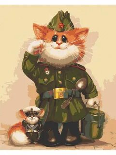 С днем защитника отечества котик