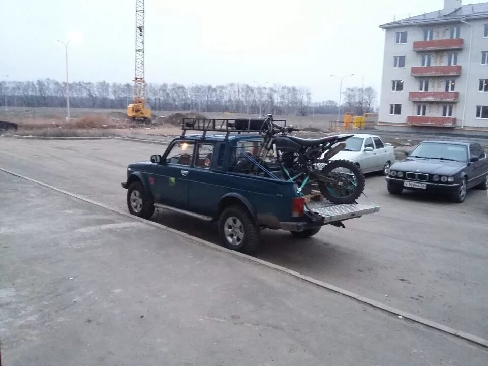 Мотохвост - Lada 4x4 3D, 1,7 л, 2017 года тюнинг DRIVE2