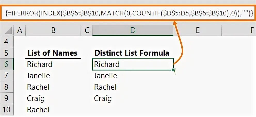 List unique. List.distinct. how to enumerate formula in latex.