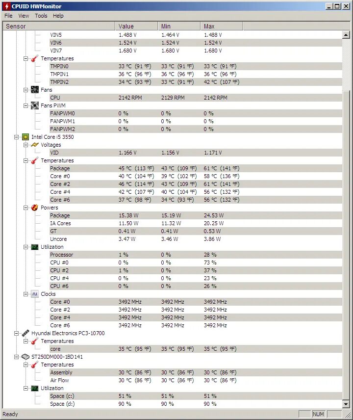 Cpuid hwmonitor