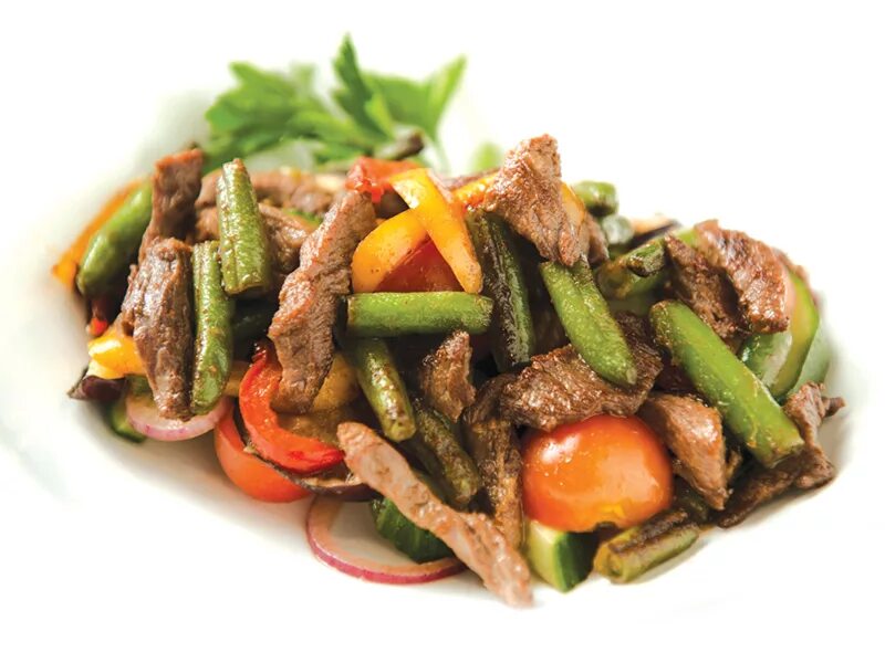 салат со спаржей и курицей. стручковая фасоль лазерсон. салат из говядины и стручковой фасоли с перцем. рецепт салат говядина фасоль стручковая. салат из говядины и стручковой фасоли с перцем.