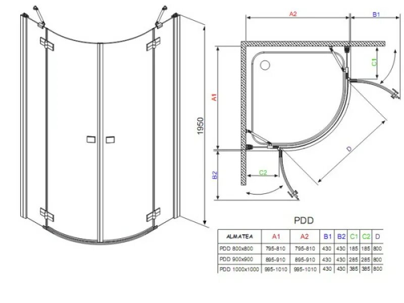 Размеры душевых шторок. Душевой уголок Radaway Torrenta PDD 100x100 100см*100см. 30512-01-01n душевое ограждение Almatea PDD 80. Душевой уголок Radaway Torrenta PDD 90см*80см. Radaway PDD 80.