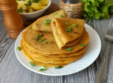 Блинчики с картошкой рецепт