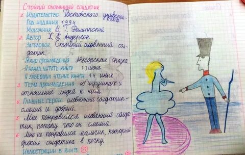 Читательский дневник андерсен главная мысль