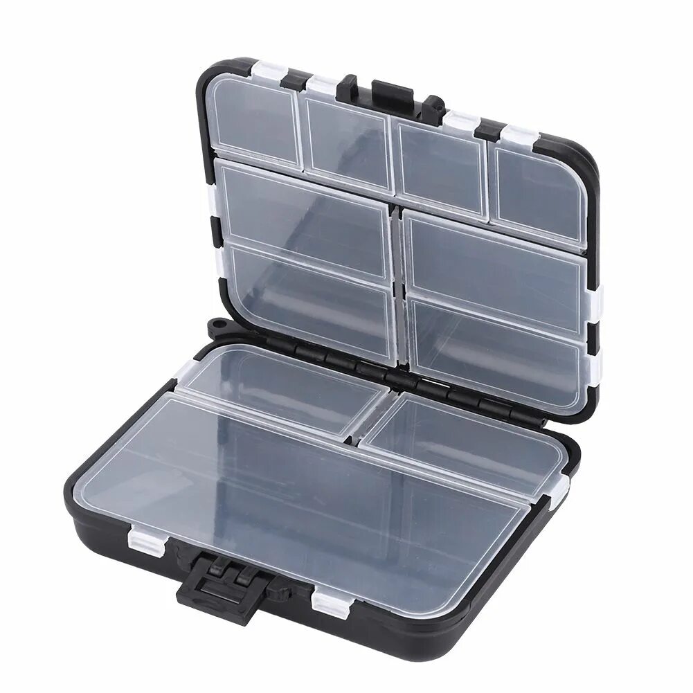 5x14x9 см, 12/1 moveable dividers. Рыболовная коробка для блёсен. Контейнер stonfo bait box. Коробка под приманки. Ящик для блесен atemi 909-00104.