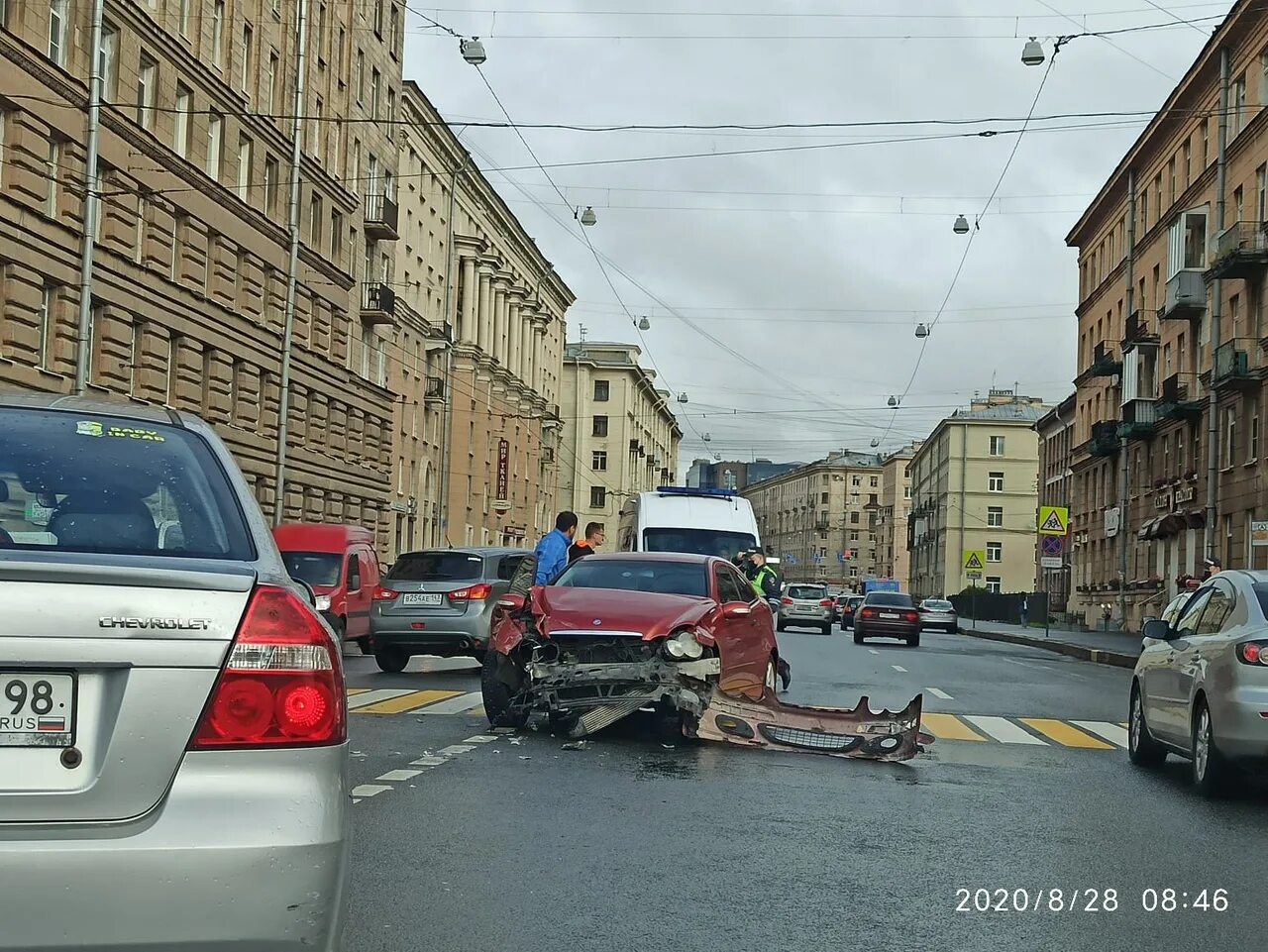 Ч п в санкт петербурге. Бульвар красных зорь санкт петербург. питер с видеорегистратора.
