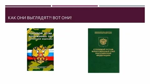 Общественные уставы вооруженных сил