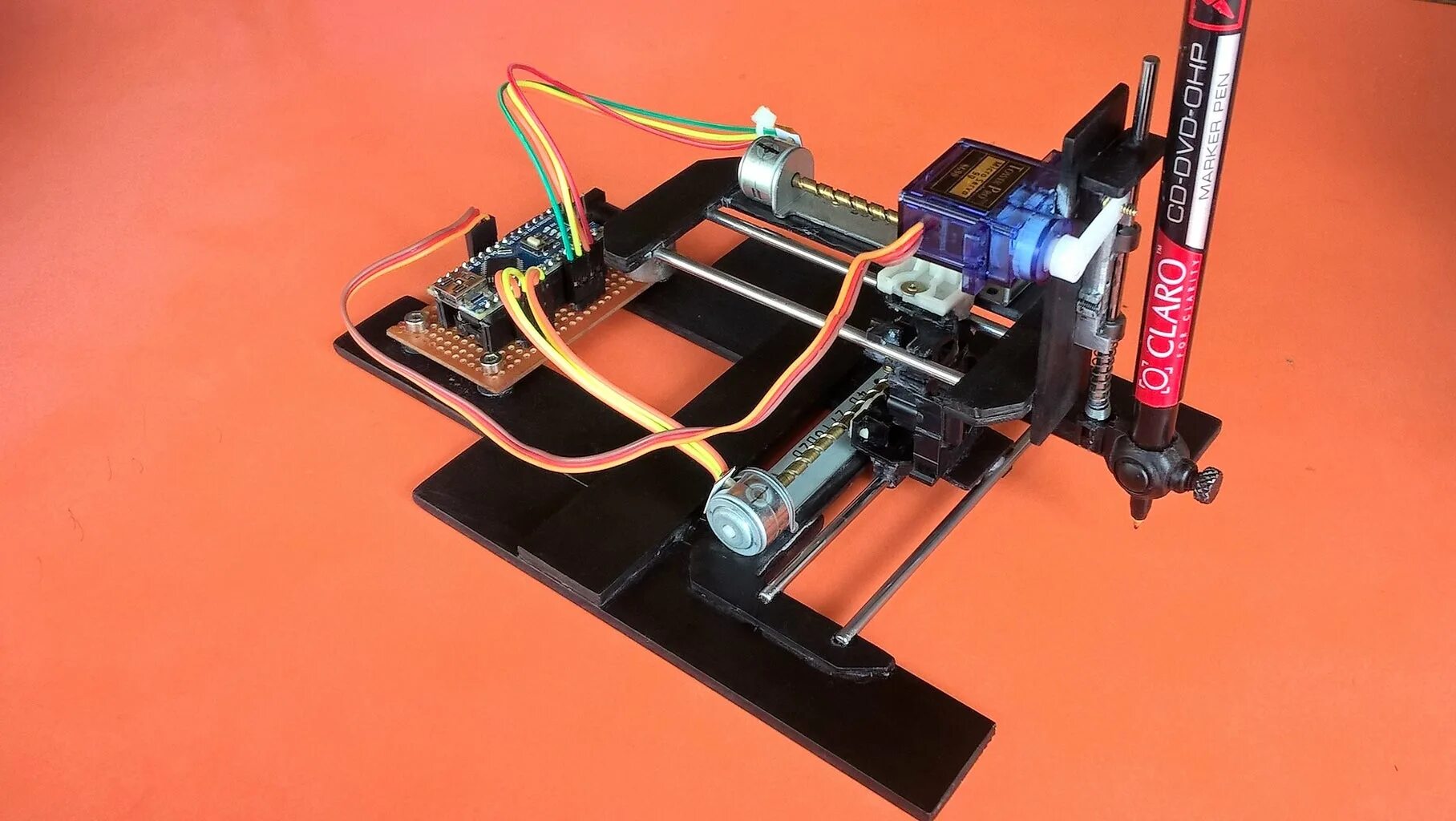 Arduino cnc. Лазерный гравер из dvd привода на ардуино. мини чпу плоттер l293d. мини чпу плоттер ардуино. cnc плоттер на ардуино.