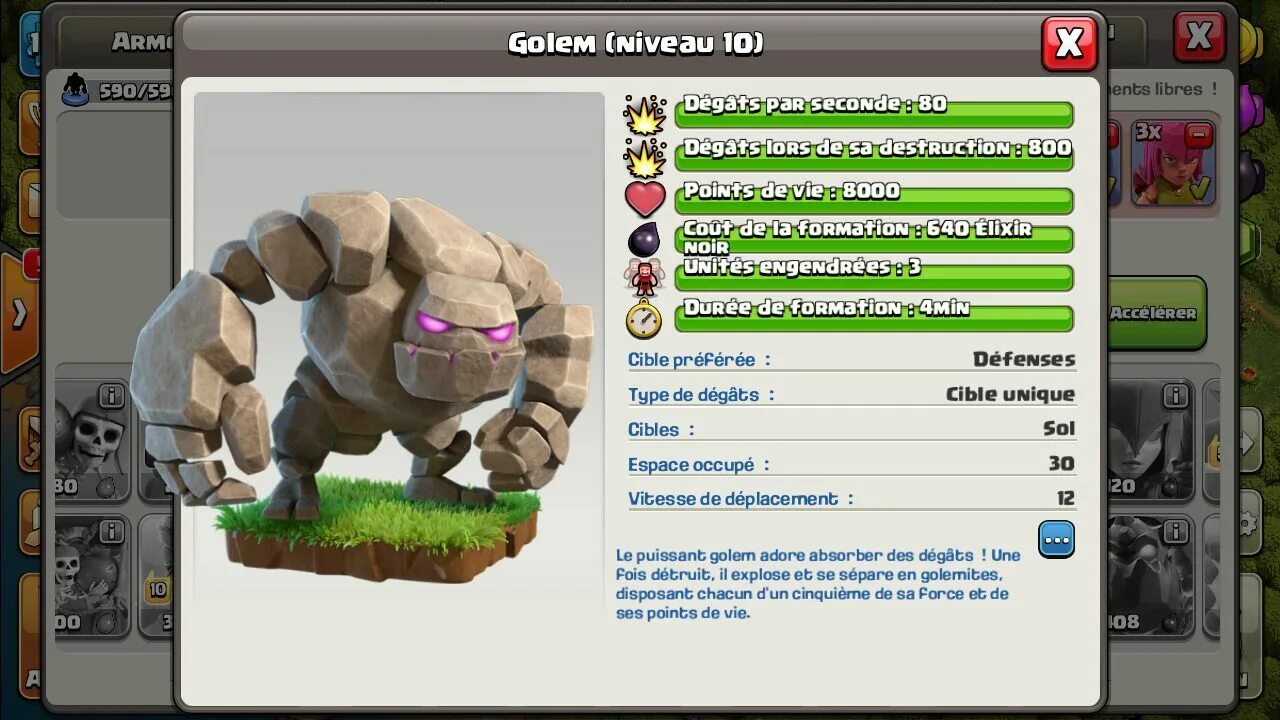 Голем карта. Голем 10 уровня клеш оф кланс. голем 5 уровня в clash of clans. clash of clans голем макс лвл. 4 уровень голема clash of clans.