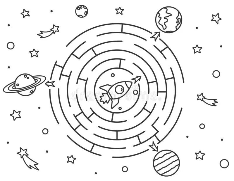 Игры для детей космос 6 лет. Игра Лабиринт космос. Лабиринт космос для детей. Космос лабиринты для дошкольников. Космический Лабиринт для дошкольников.