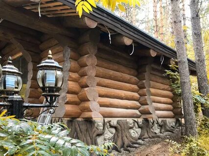 Срубы домов из бревна под ключ