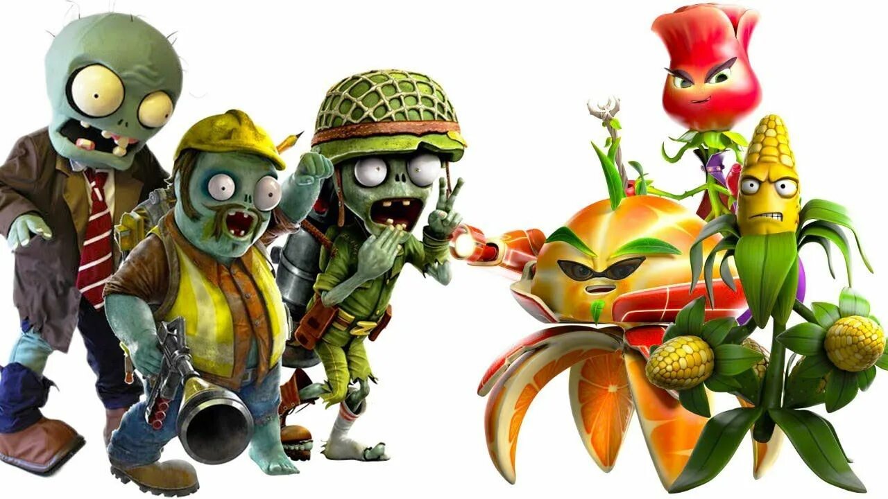 Мультфильмах Plants vs Zombies. Зомби против растений gw2 персонажи. Растения против зомби для детей