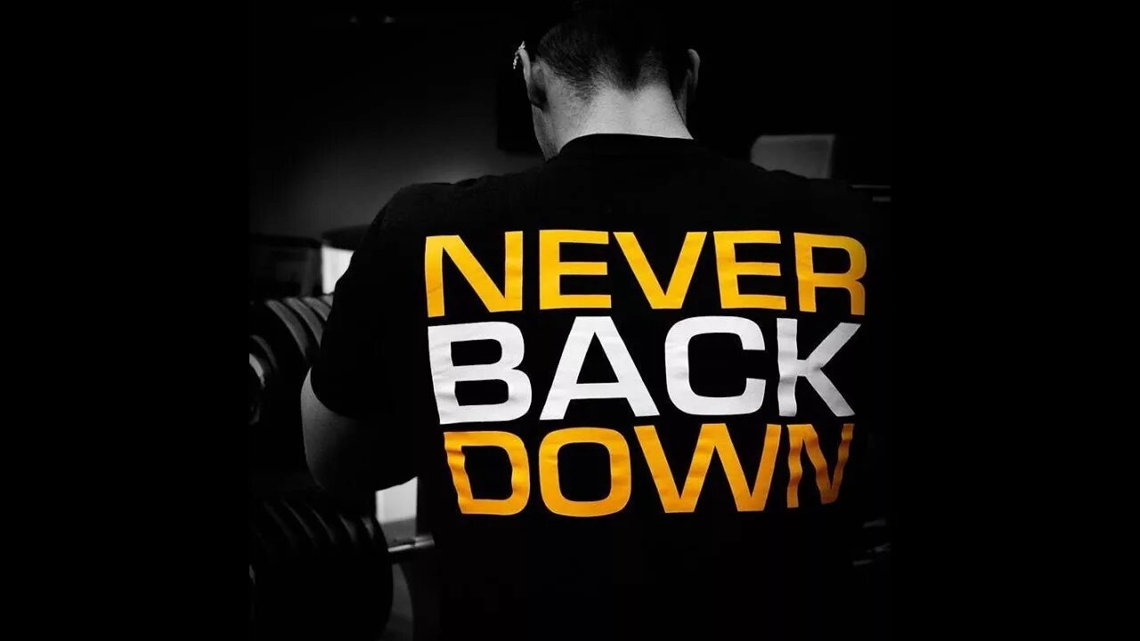 Back down back out. Never back down. Never back down надпись. Never back down картинки. Never back down 2.