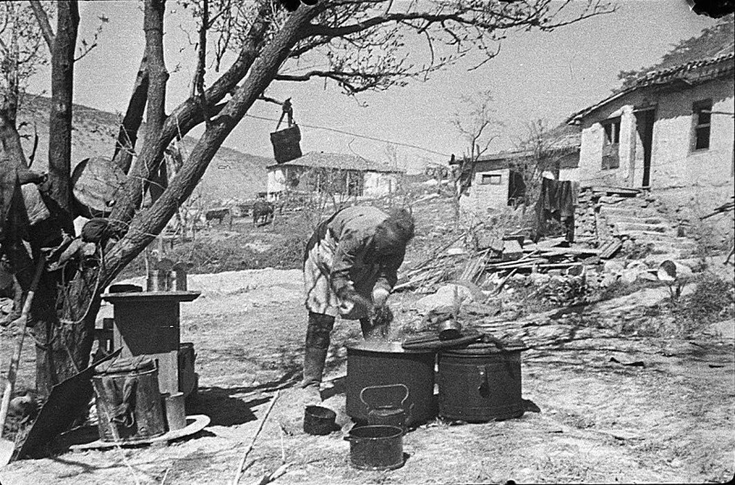 Быт великой отечественной. Освобождение Крыма 1944. Освобождение Бахчисарая в 1944. Бахчисарай в годы Великой Отечественной войны.