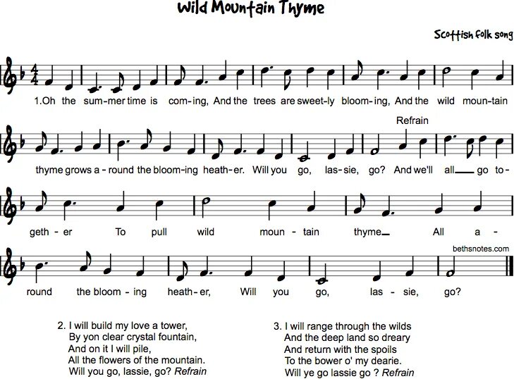 Mountain lyrics. Wild Mountain Thyme Ноты. Песню Wild Mountain Thyme перевод. Wild Mountain t Ноты песни. Let no man steal your Thyme Ноты для фортепиано.