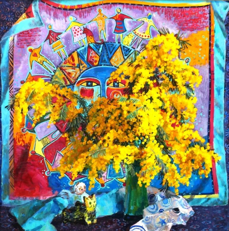Картина Майдан Галя выставка. Весеннее настроение выставка