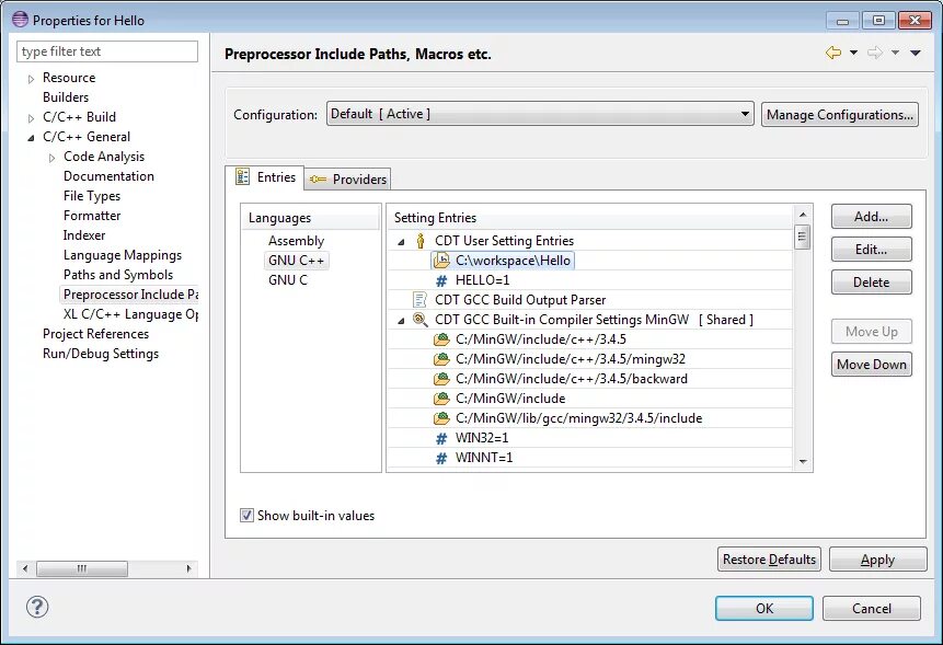Add program to path. Eclipse c++. измените includepath. eclipse include. qt project path ../.