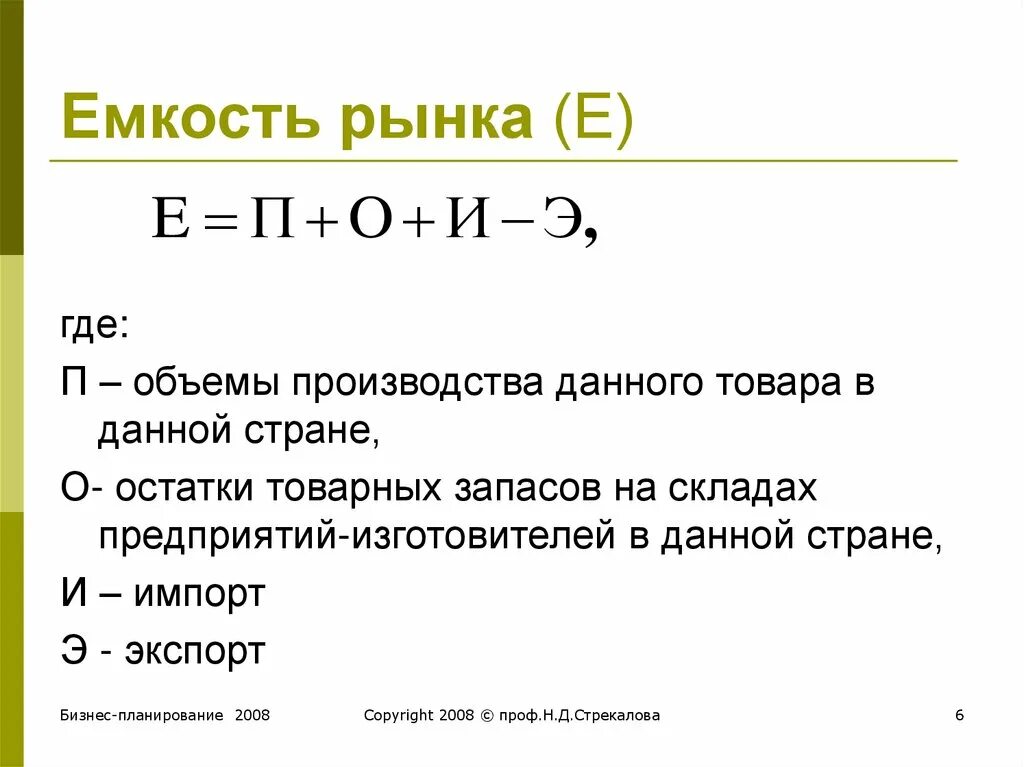 Как определяется ёмкость товарного рынка. Емкость рынка определяется по формуле. Как определить емкость рынка формула. Формула расчета общей емкости рынка.