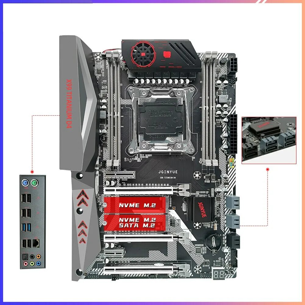 Материнская плата x99 lga 2011 v4