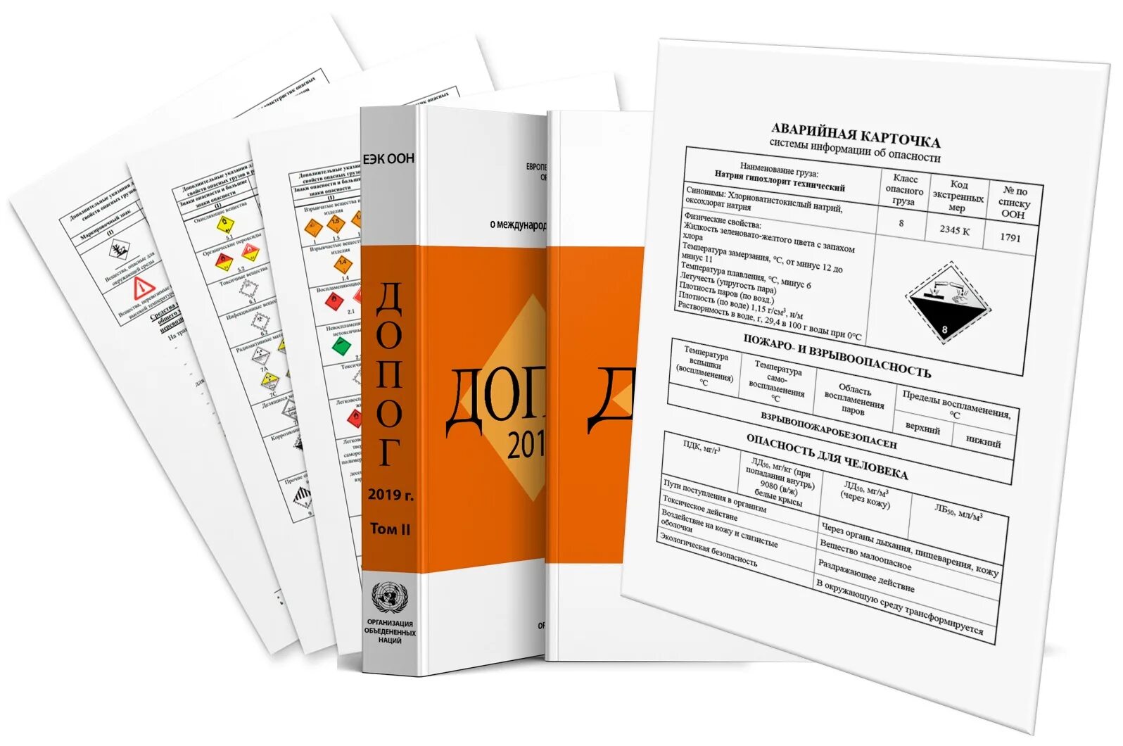 Подлинность допог. Аварийная карточка на опасный груз. Аварийная карточка ДОПОГ. Информационная карточка опасного груза. ДОПОГ оборудование автомобиля для перевозки опасных грузов.