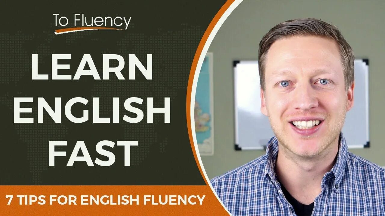 English Fluency. How to learn English fast and easy. Fluency in English. Speak English fast. Fast tips