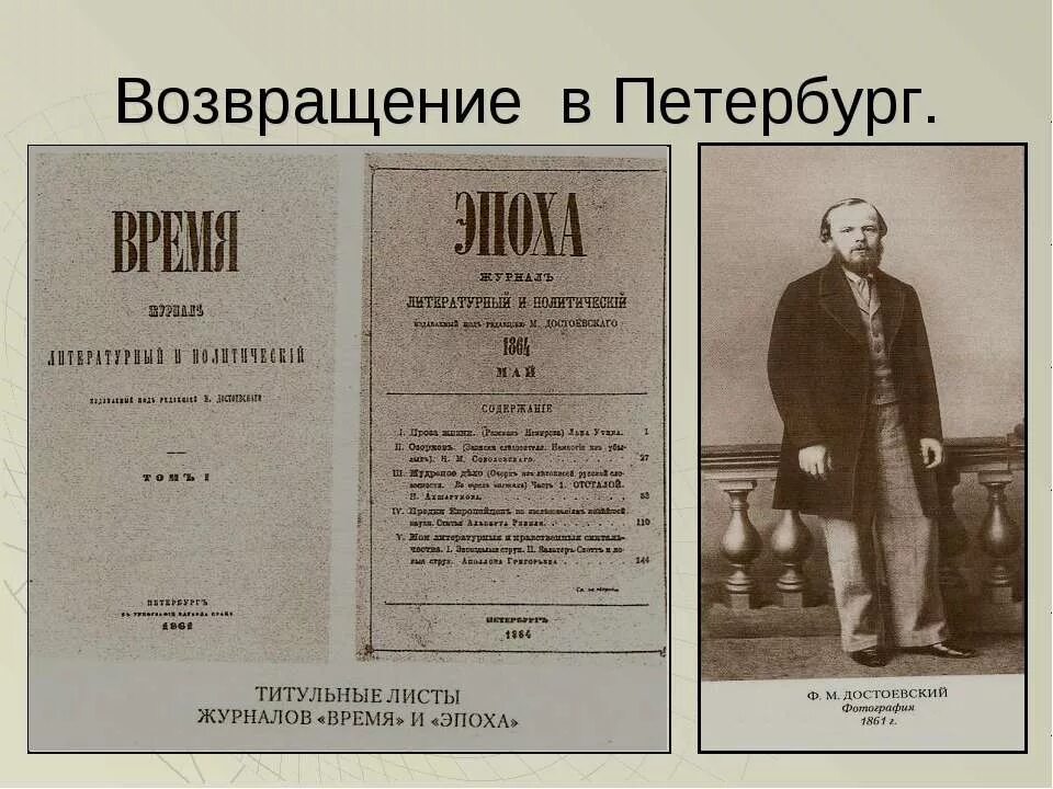 журнал достоевского. журнал время 1861. журнал время и эпоха достоевского. эпоха достоевского. издан е журналов время и эпоха достоевского.