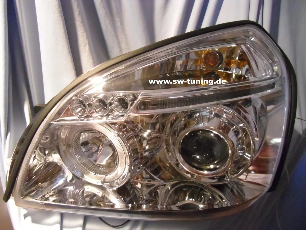 Фары на Хендай Туксон 2007. Hyundai Tucson 04-10 фары Angel Eyes хром - Tuning-Tec. Фара Туксон 1. Фары Hyundai Tucson ангельские глазки.