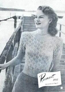 Vintage knitting