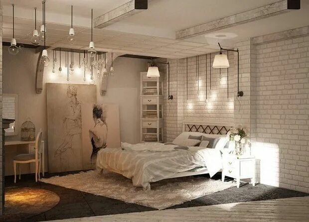 2 Loft Ideas For The Creative Artist Apartment bedroom design, Unique bedroom de
